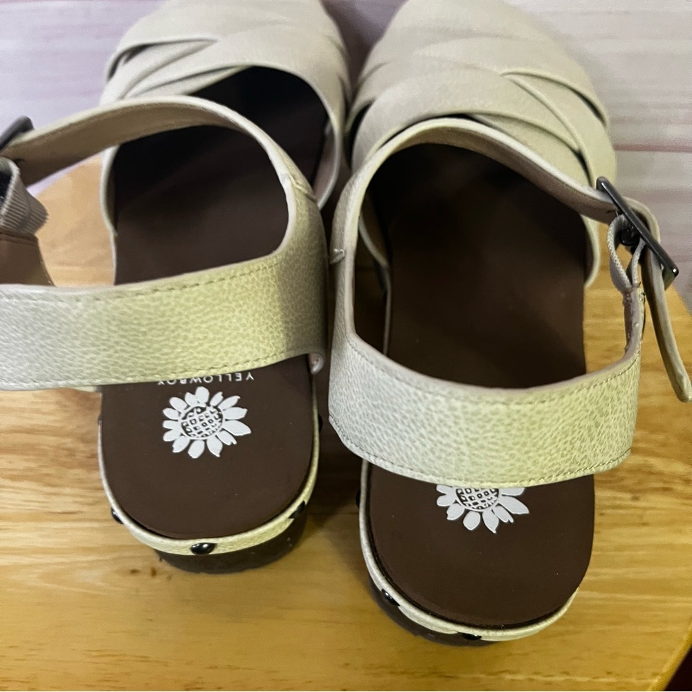 Yellow Box‎ Rethel Flatform Clogs Size 8.5 - Picture 7 of 9